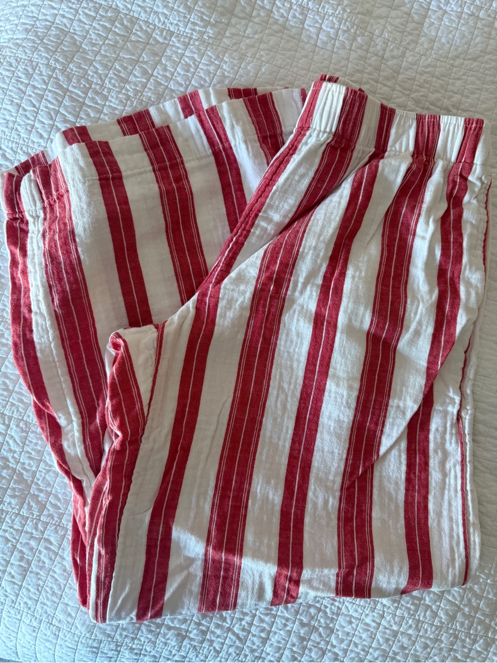 Wide Leg Muslin High Rise Pants LARGE | BUNDLE - Picture 2 of 3